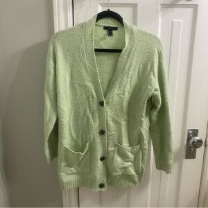 Forever 21 Light Green Cozy Sweater